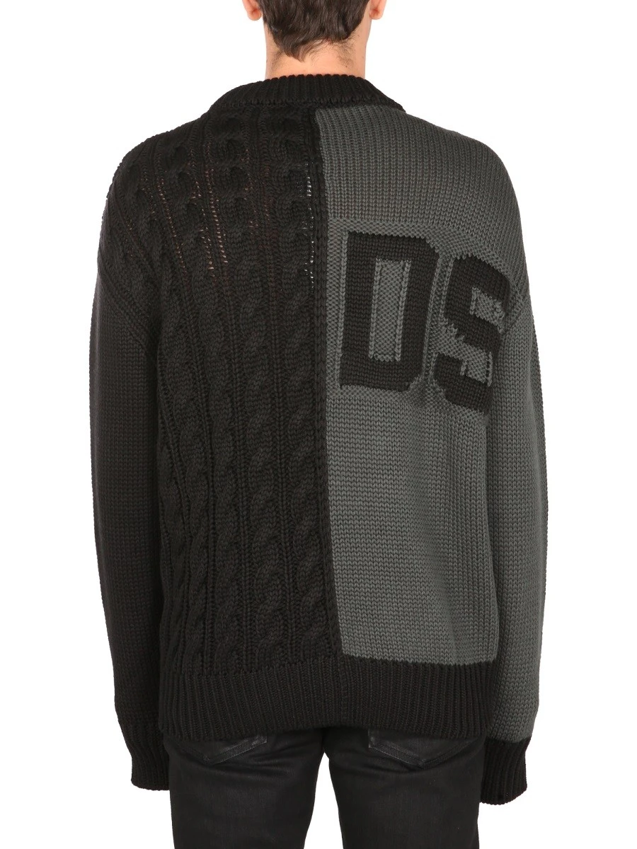 SWEATER WITH LOGO INLAY.webp