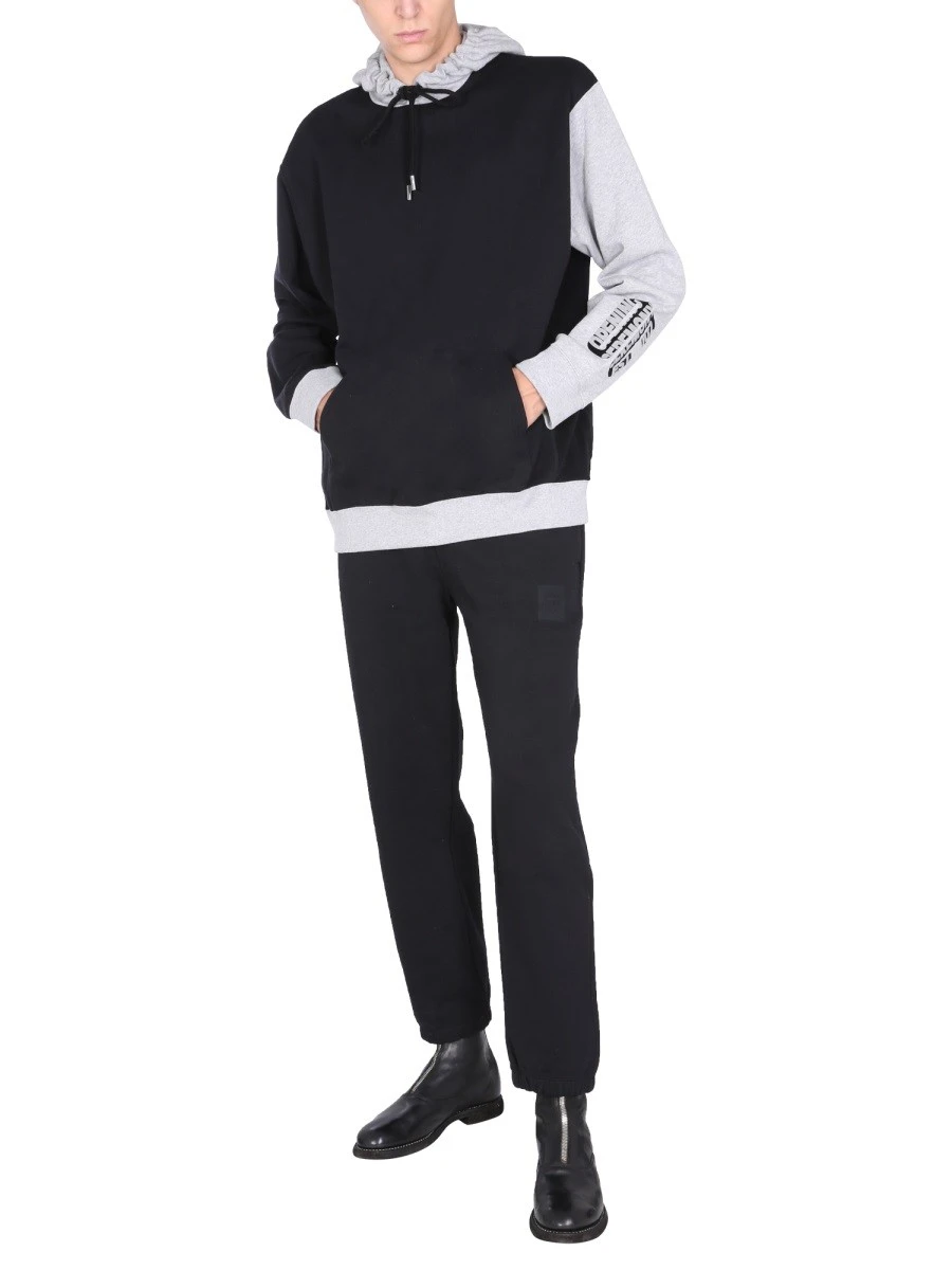 SWEATSHIRT WITH FLOCKED LOGO.webp