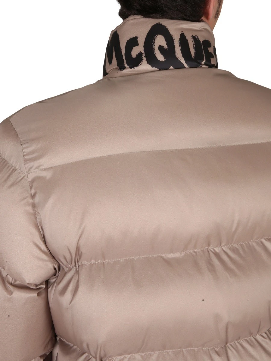 GRAFFITI LOGO PRINT DOWN JACKET.webp