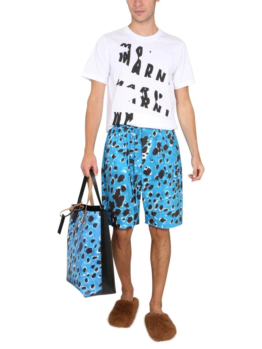 BERMUDA SHORTS WITH POP DOTS PRINT.webp