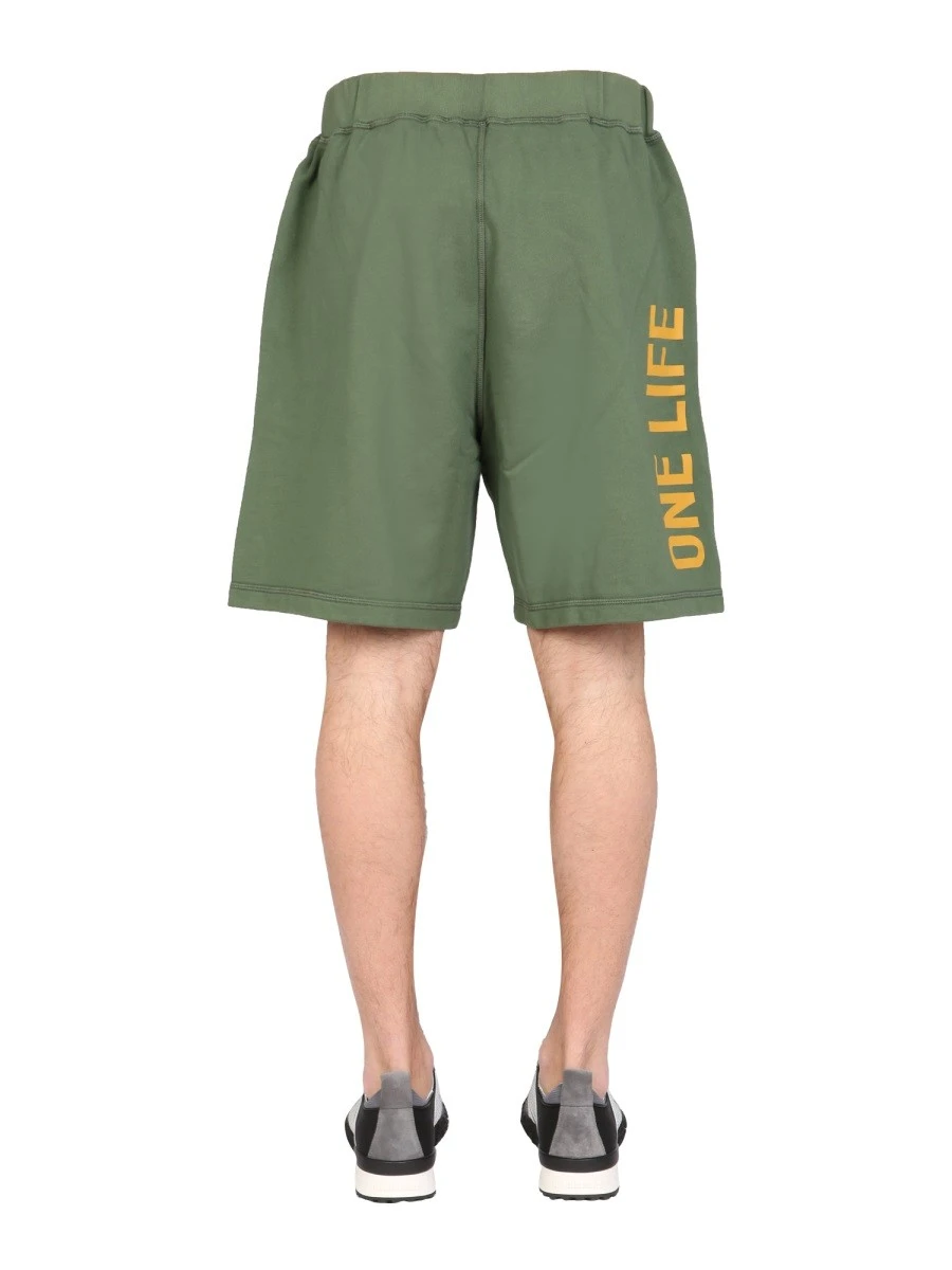 "ONE LIFE ONE PLANET" BERMUDA SHORTS.webp