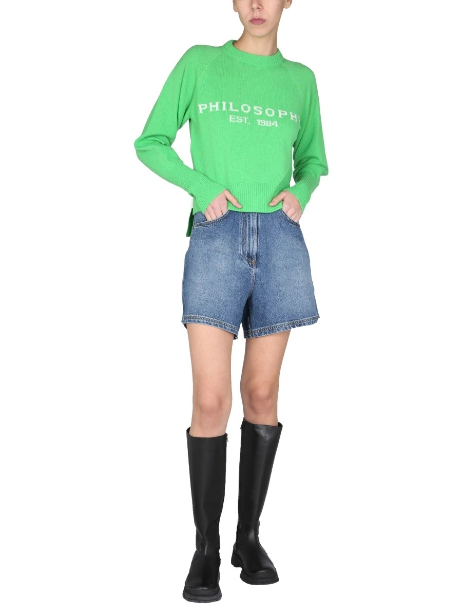 SWEATER WITH LOGO INLAY.webp