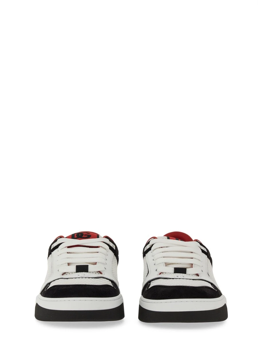 LEATHER AND MESH SNEAKER.webp