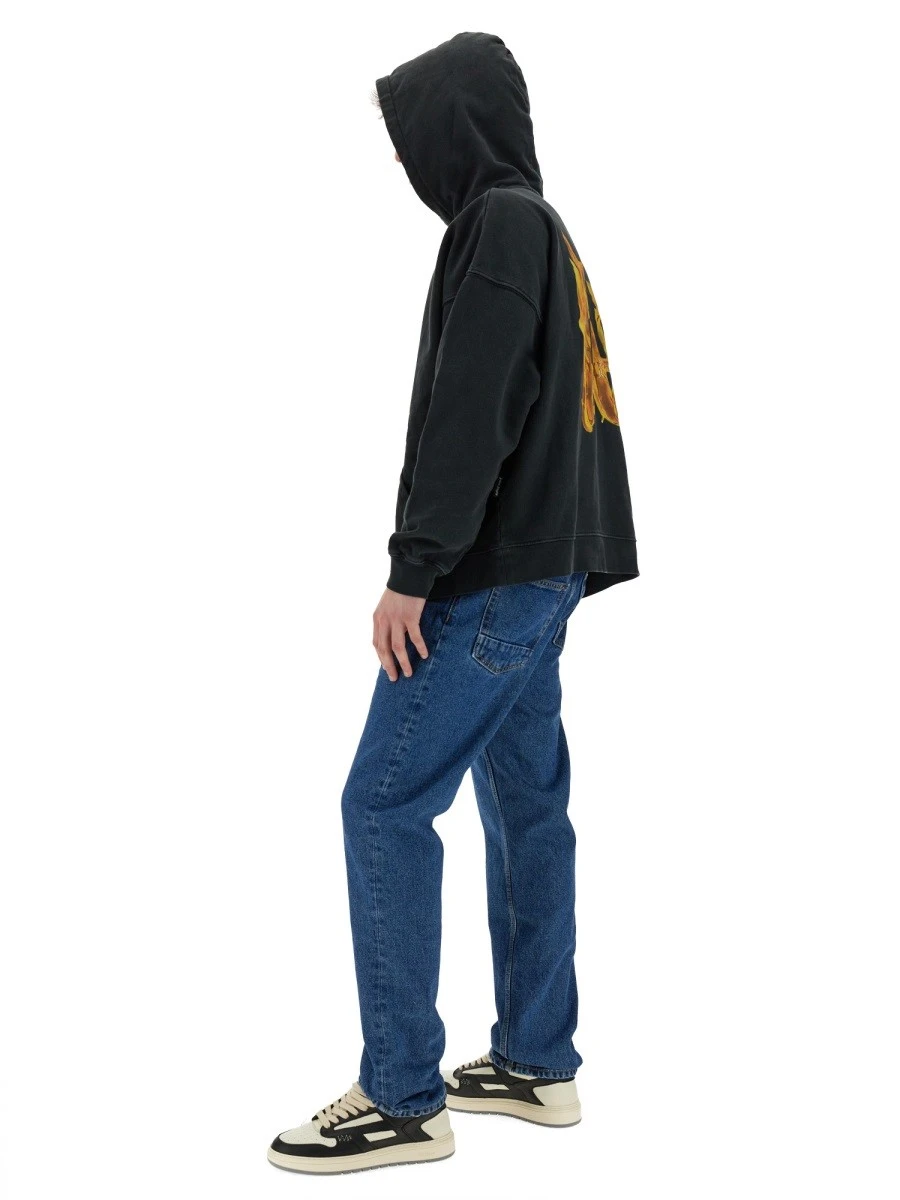 "BURNING MONOGRAM" PRINT SWEATSHIRT.webp