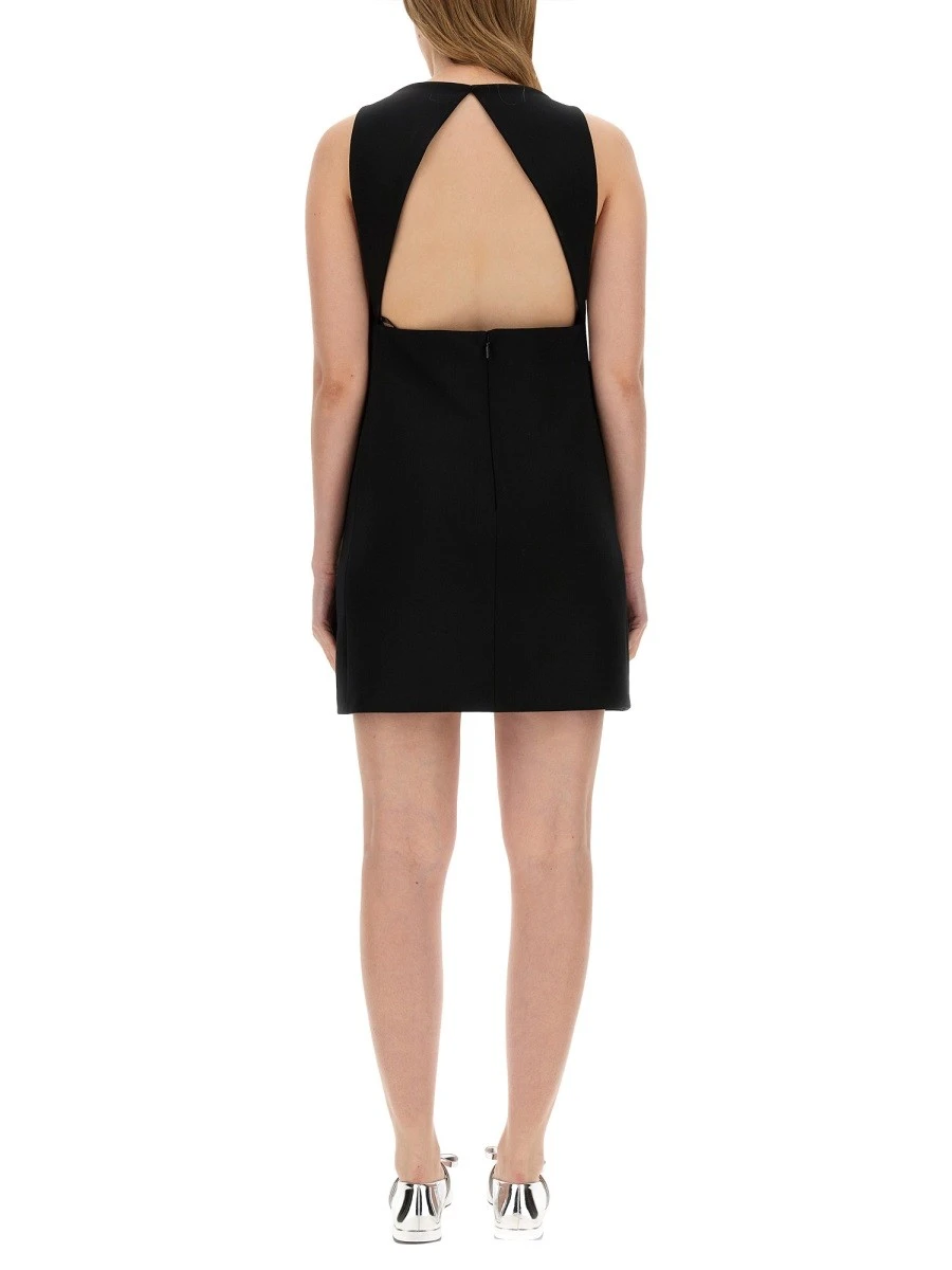 WOOL BLEND STRAIGHT MINI DRESS WITH CUT-OUT.webp