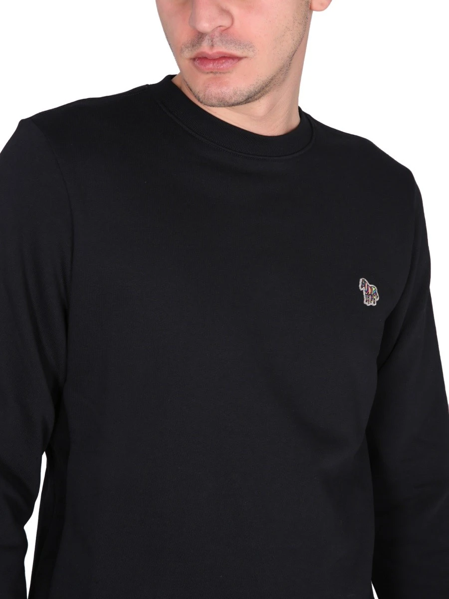 SWEATSHIRT WITH ZEBRA EMBROIDERY.webp