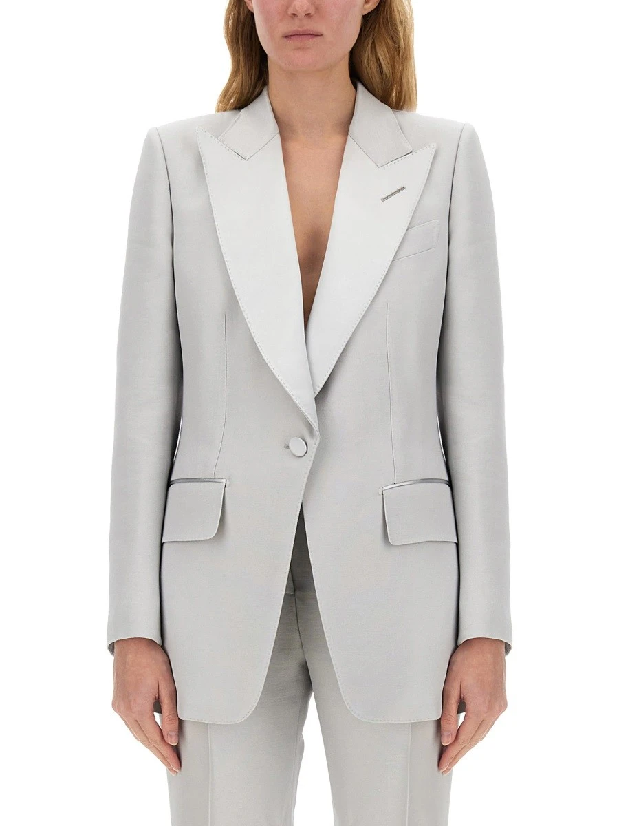 SINGLE-BREASTED TUXEDO JACKET "BIANCA".webp