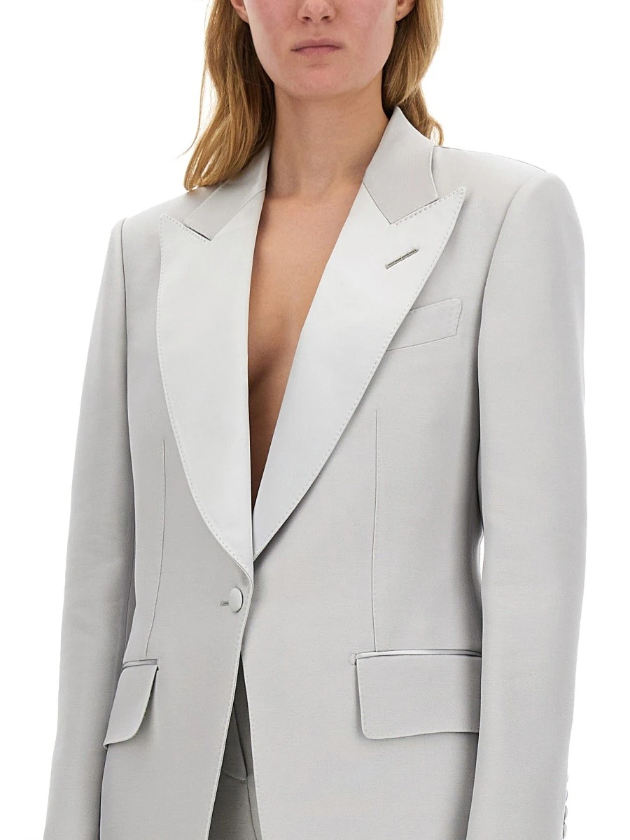 SINGLE-BREASTED TUXEDO JACKET "BIANCA".webp
