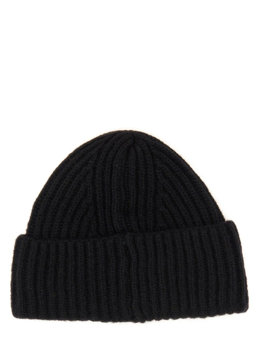 BEANIE HAT WITH LOGO PATCH.webp