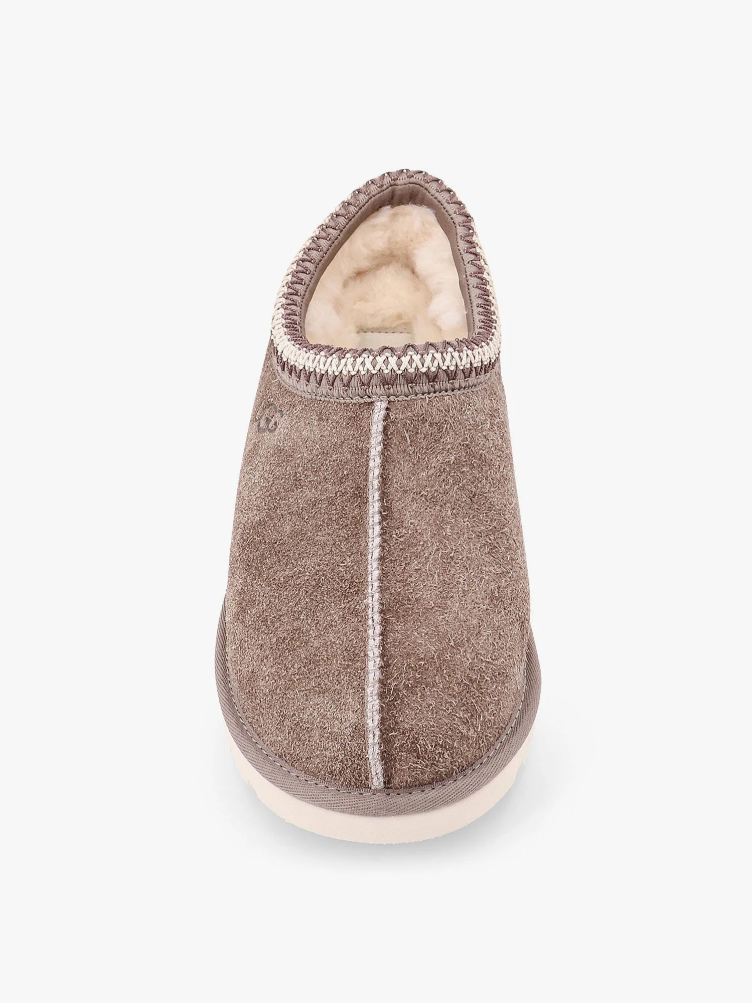 Tasman shaggy suede mule.webp