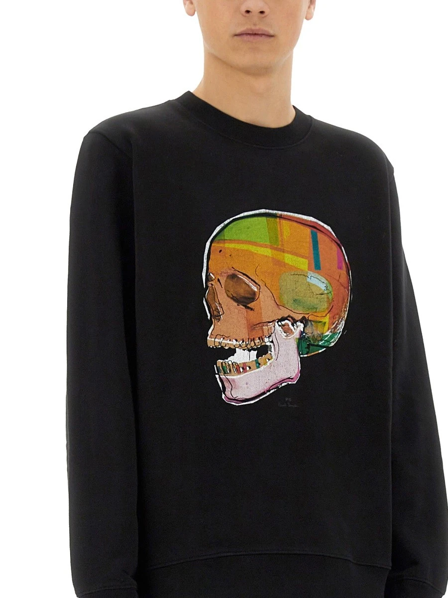 "SKULL SKETCH" PRINT SWEATSHIRT.webp