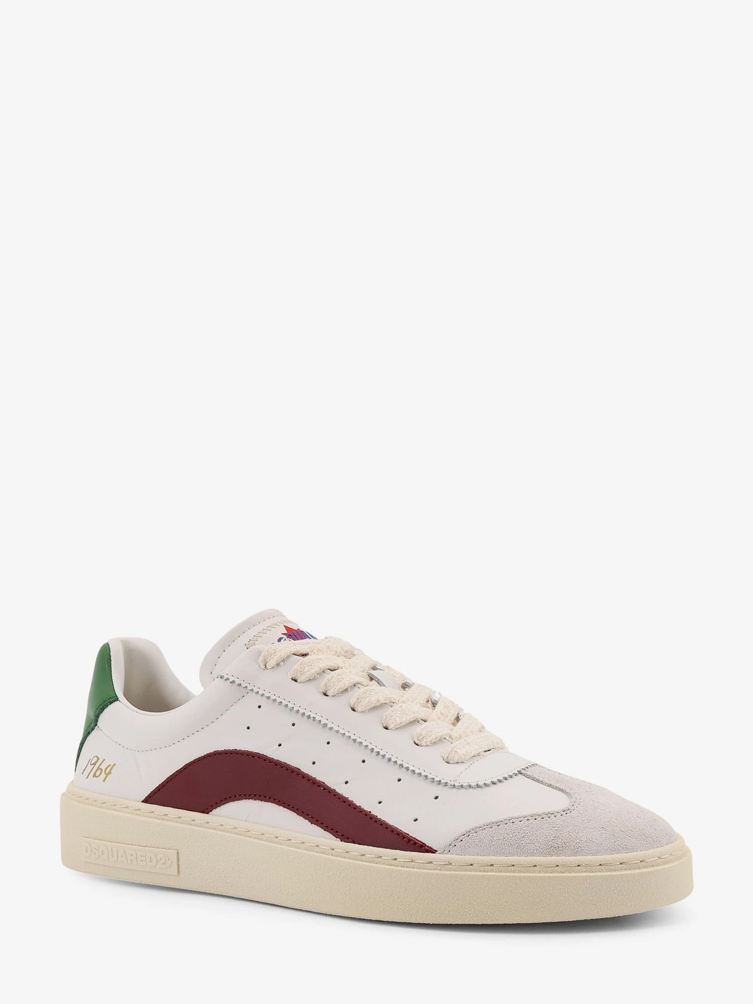 Rider leather low-top sneakers.webp