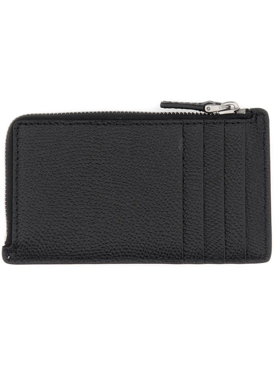 "VLOGO SIGNATURE" LEATHER COIN PURSE.webp