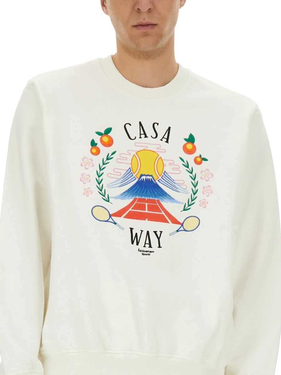 SWEATSHIRT WITH "HOME WAY MOUNTAIN" EMBROIDERY.webp