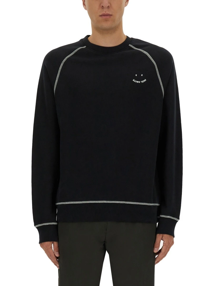 SWEATSHIRT WITH EMBROIDERY PS HAPPY.webp
