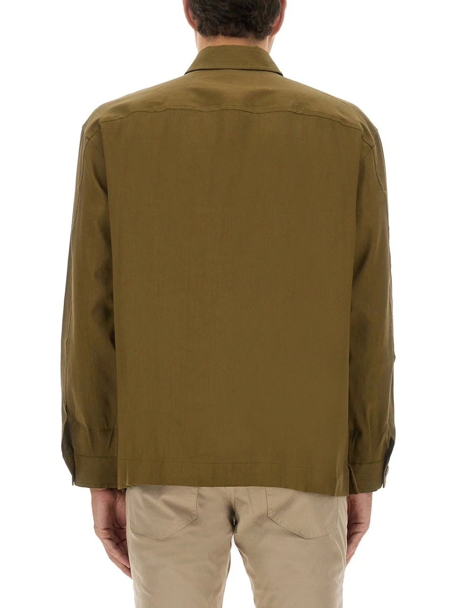 STRETCH LINEN AND VISCOSE SHIRT.webp