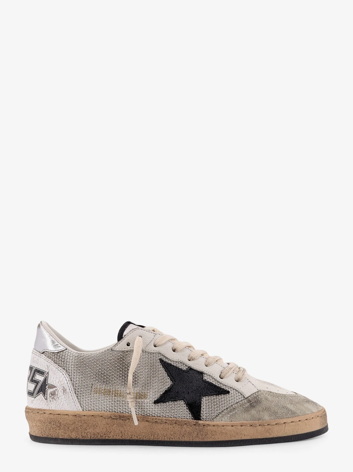 Ball Star mesh and leather low-top sneakers.webp