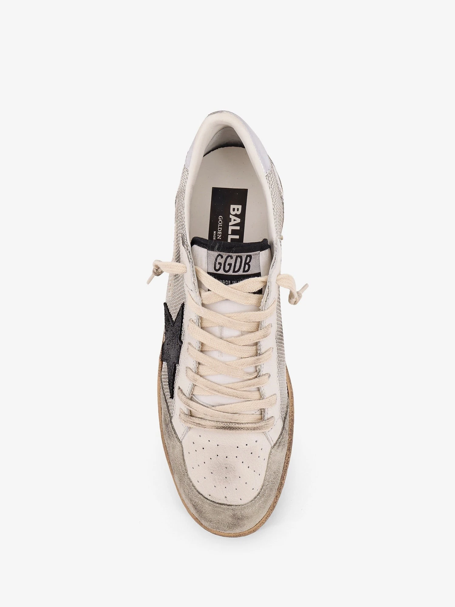 Ball Star mesh and leather low-top sneakers.webp