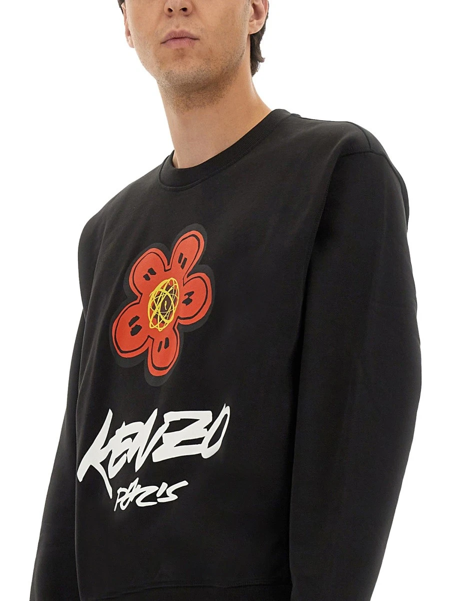COTTON SWEATSHIRT "KENZO X FUTURA 2000".webp