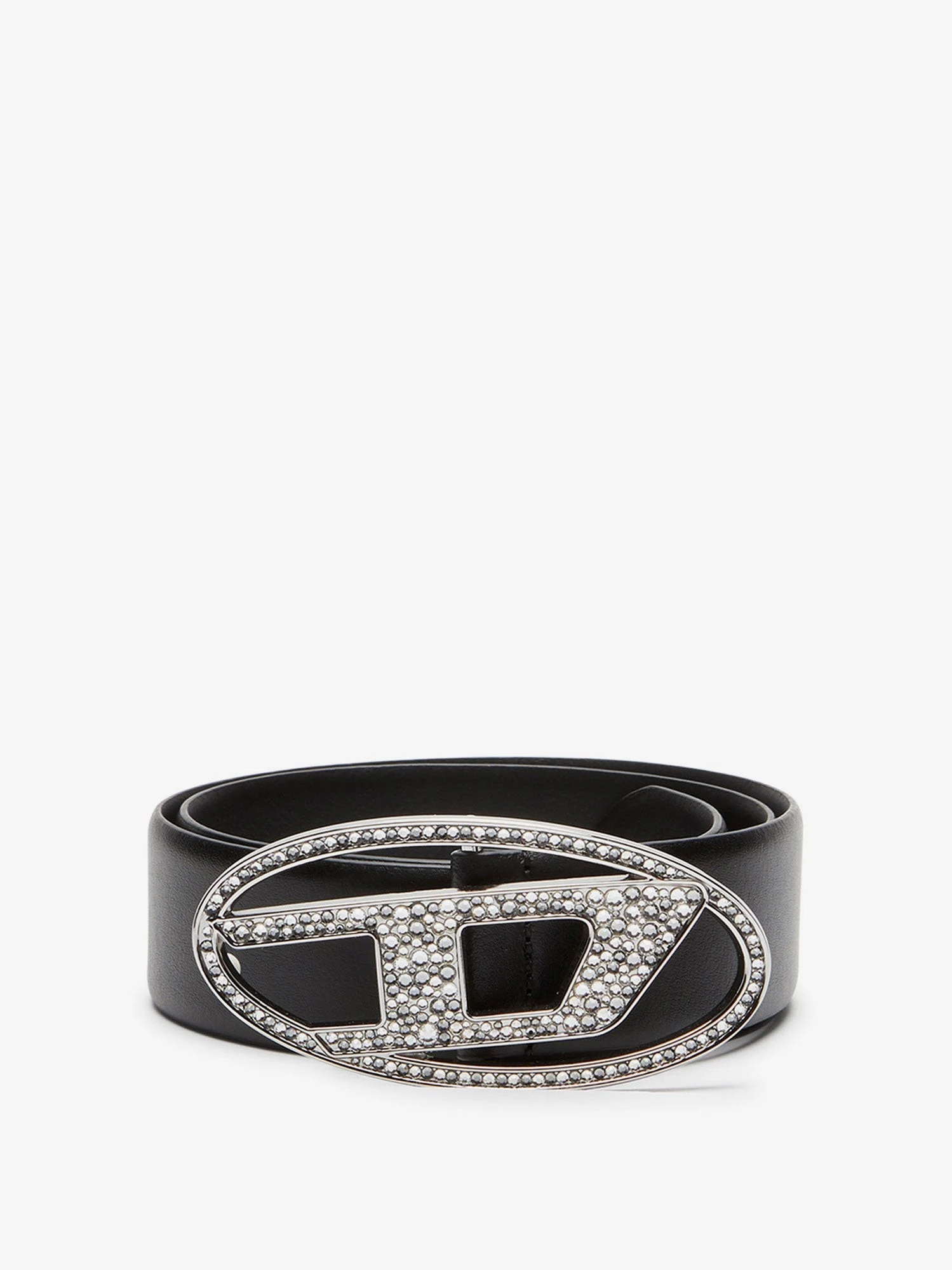 B-1DR Strass leather belt.webp