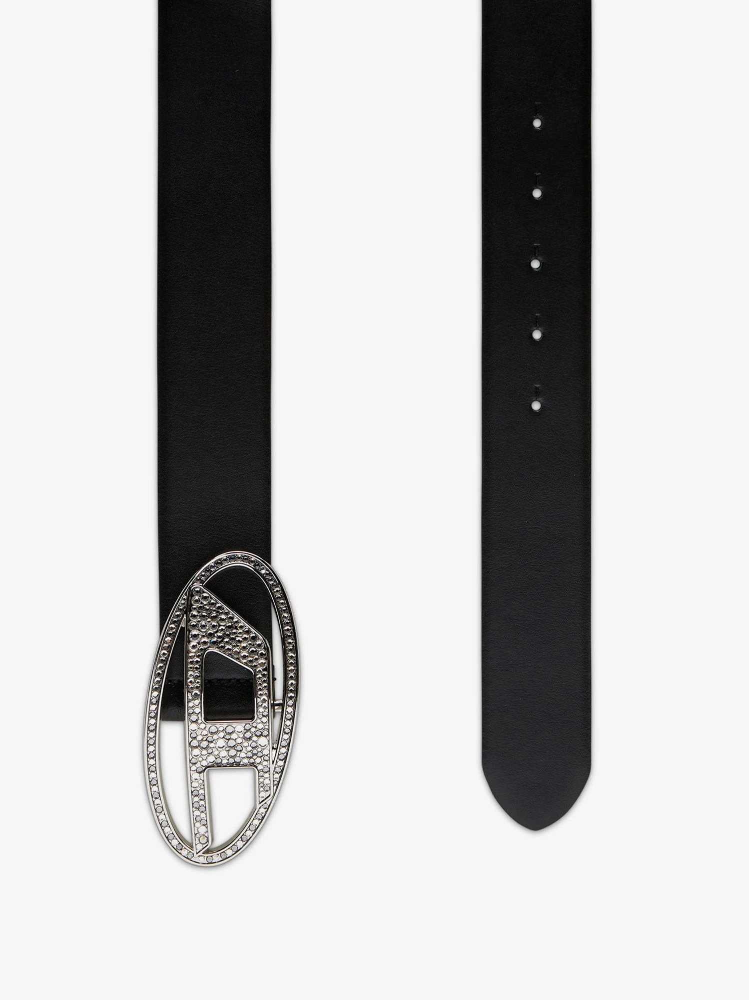 B-1DR Strass leather belt.webp