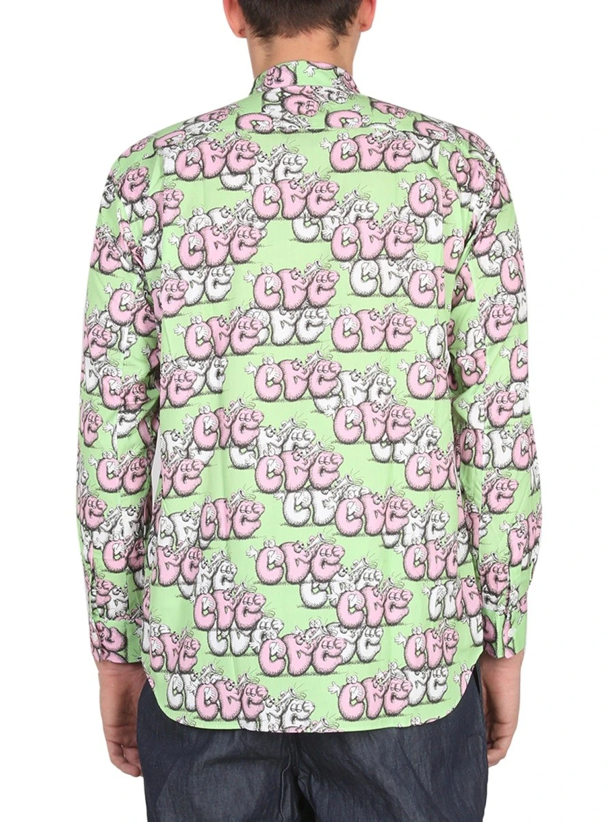 SHIRT WITH PRINT X KAWS.webp