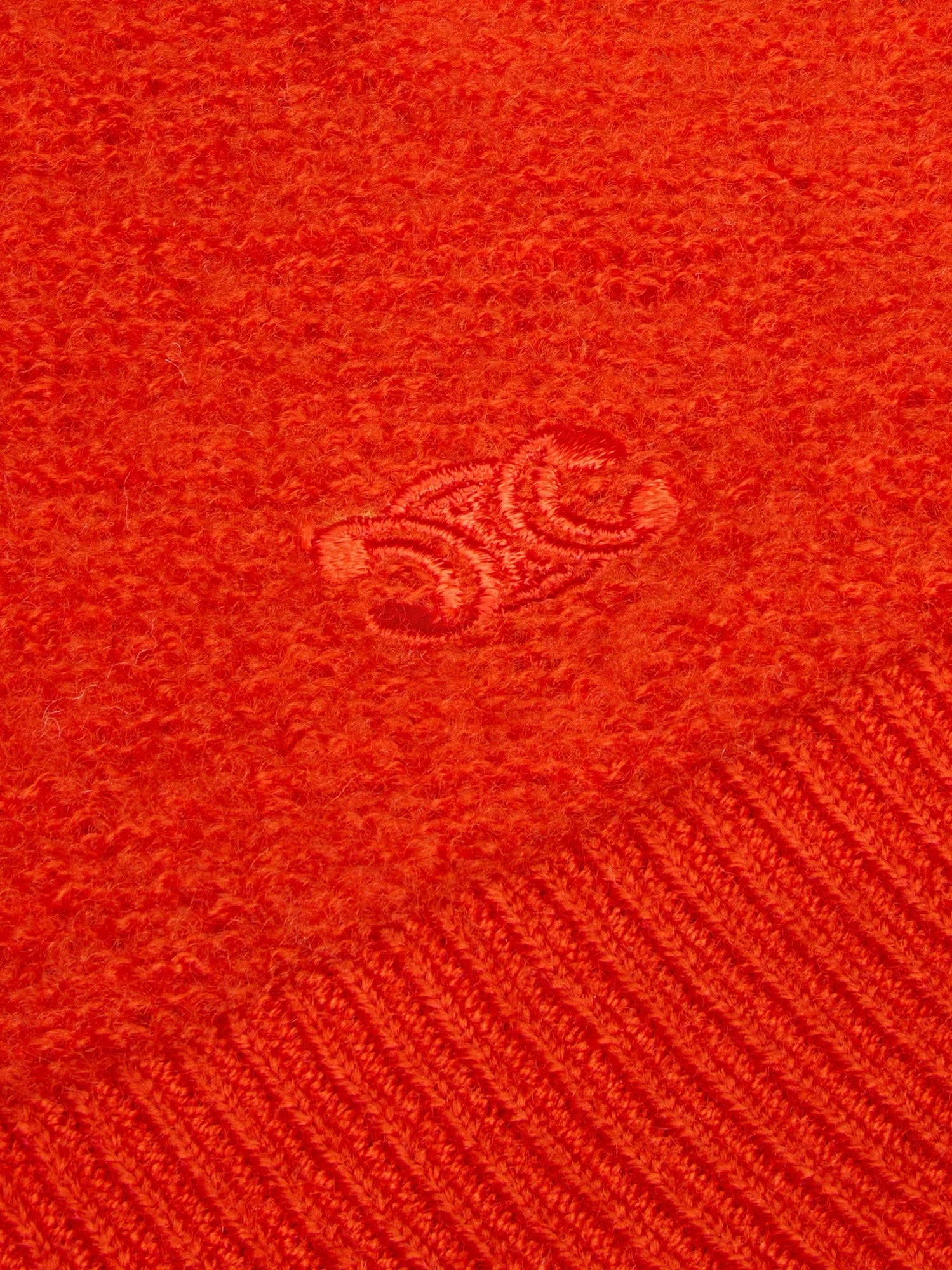 Wool sweater with Triomphe detail.webp