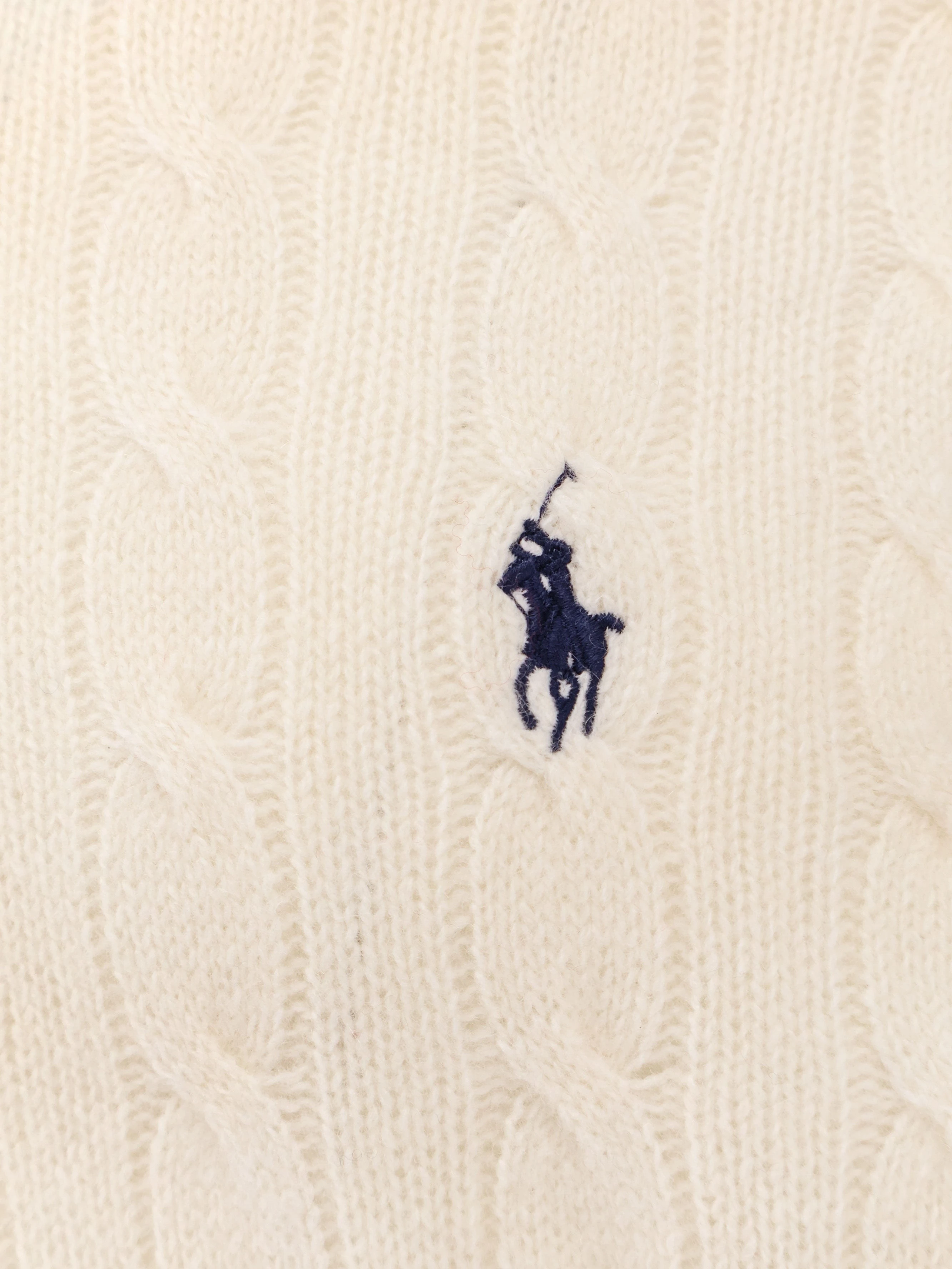 Wool and cashmere cable knit sweater.webp