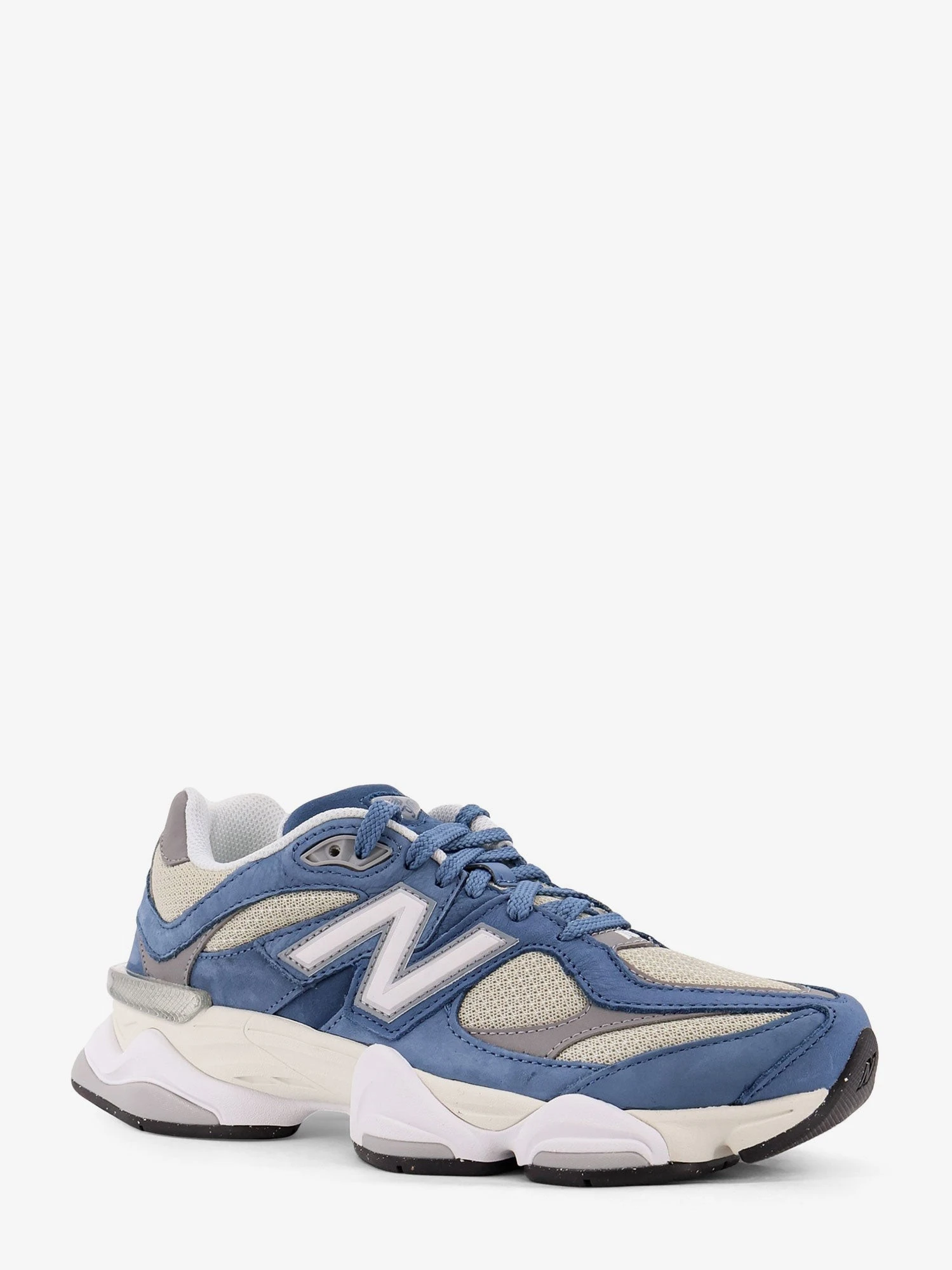 9060 mesh low-top sneakers with suede inserts.webp