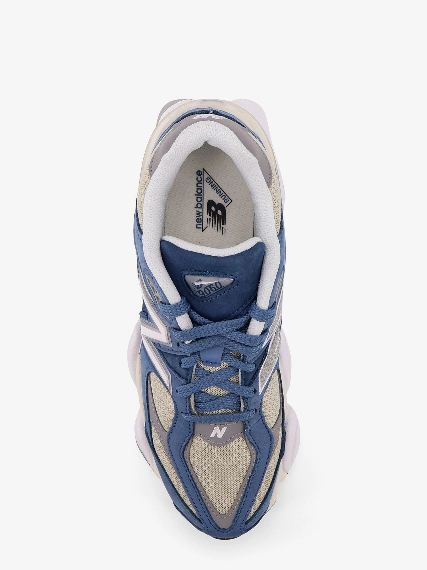 9060 mesh low-top sneakers with suede inserts.webp