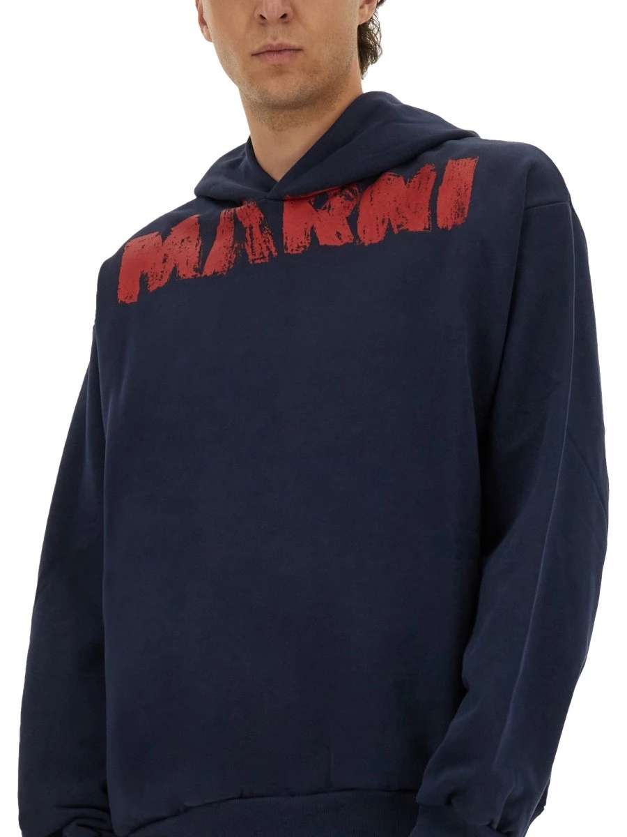 SWEATSHIRT WITH MAXI LOGO PRINT.webp