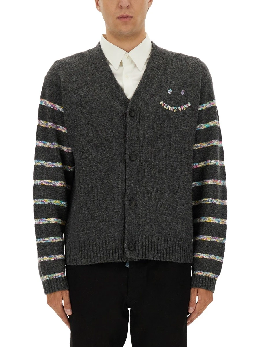 "BUTTON THRU PS HAPPY" CARDIGAN.webp