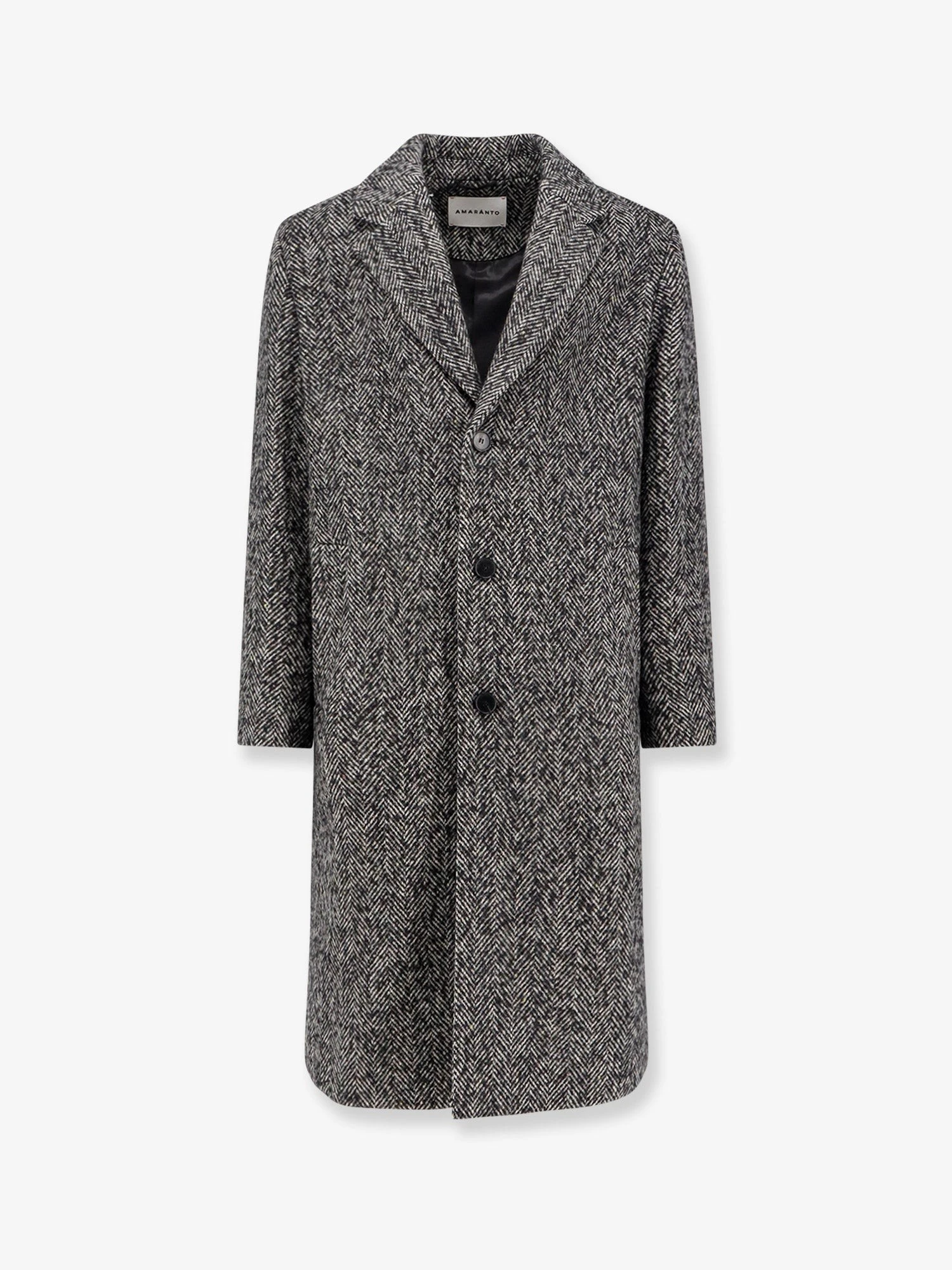 Herringbone pattern wool coat.webp