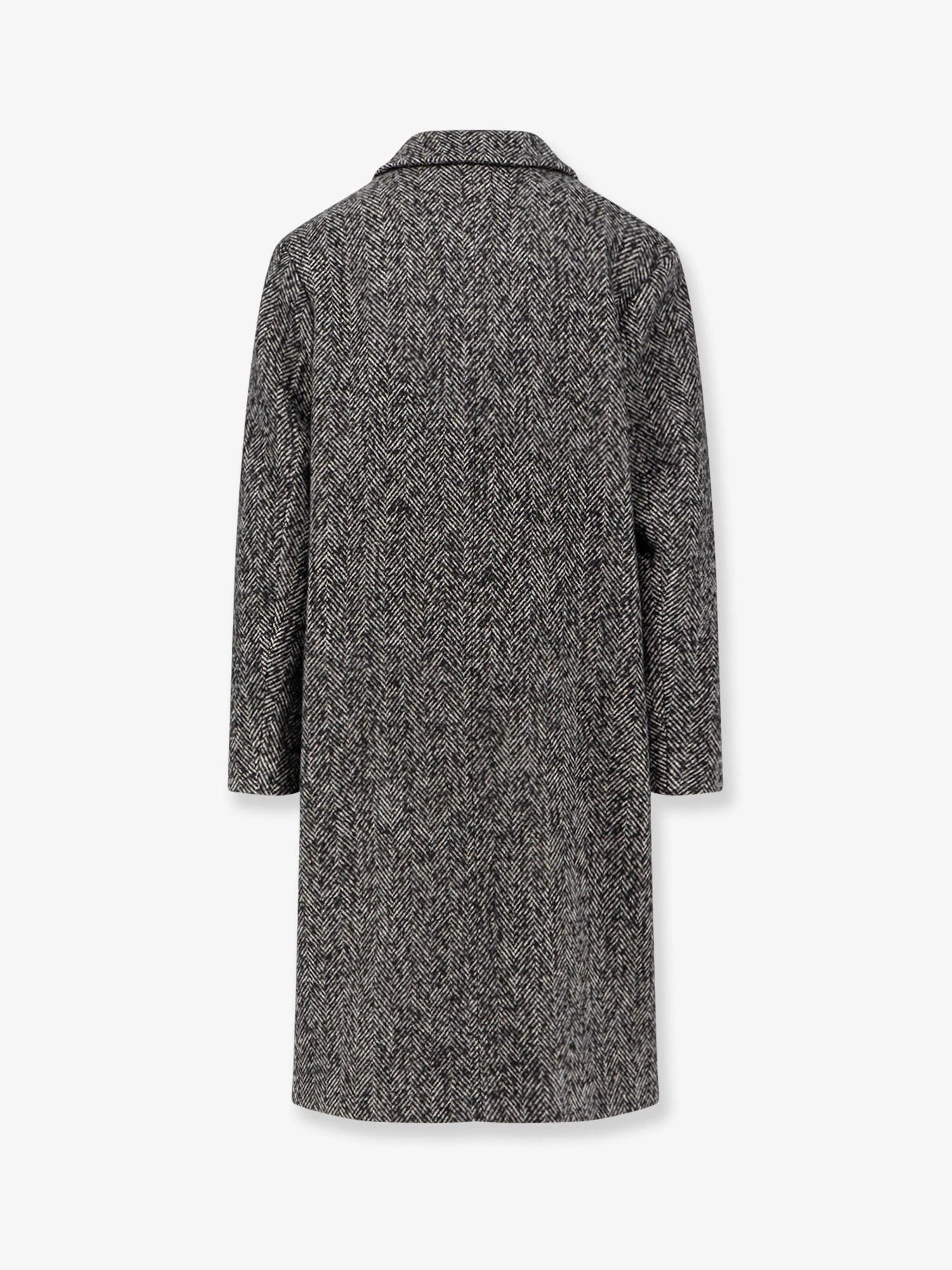 Herringbone pattern wool coat.webp