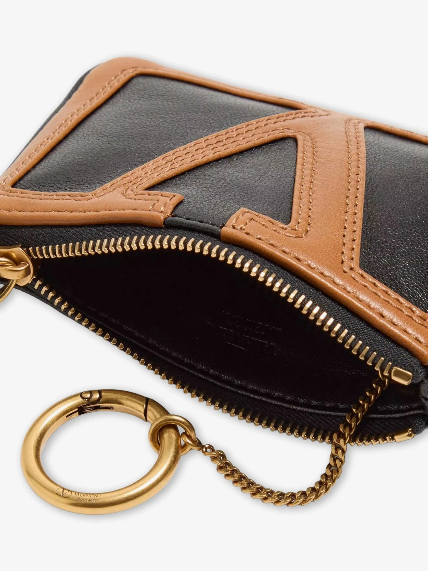 Valentino Garavani Viva Superstar leather key ring.webp