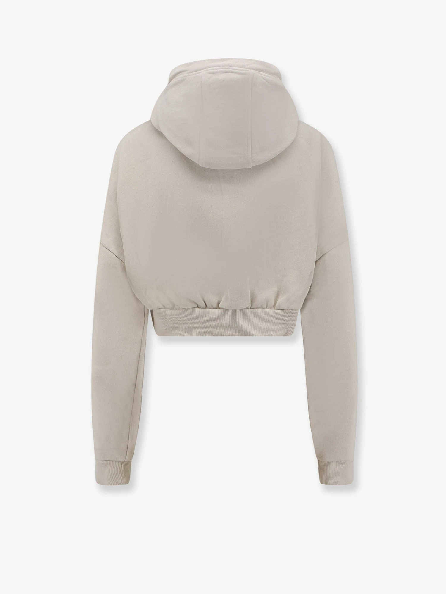Cropped Full Zip cotton sweatshirt.webp