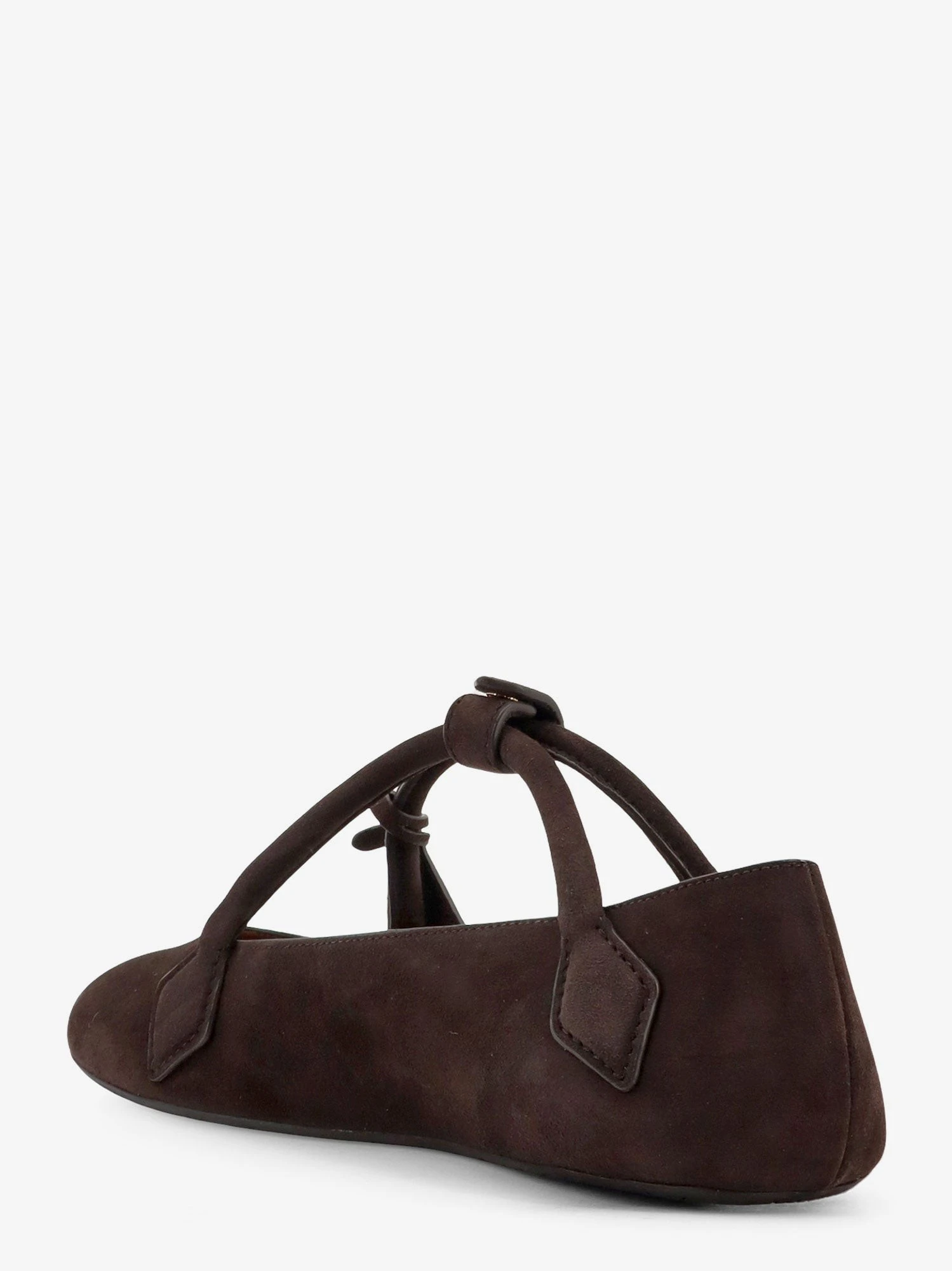 Le Teckel Suede Ballet Flats.webp