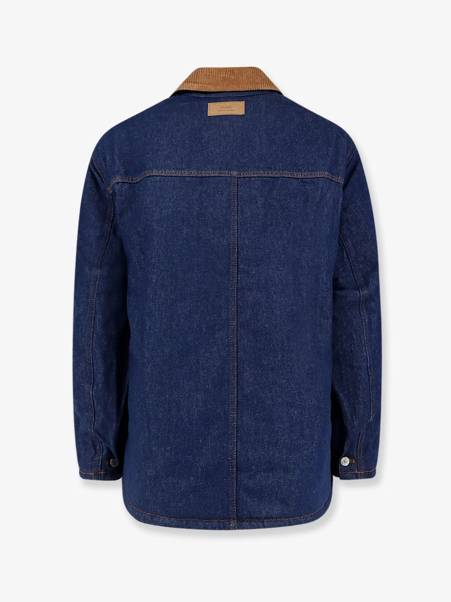 Padded denim jacket.webp