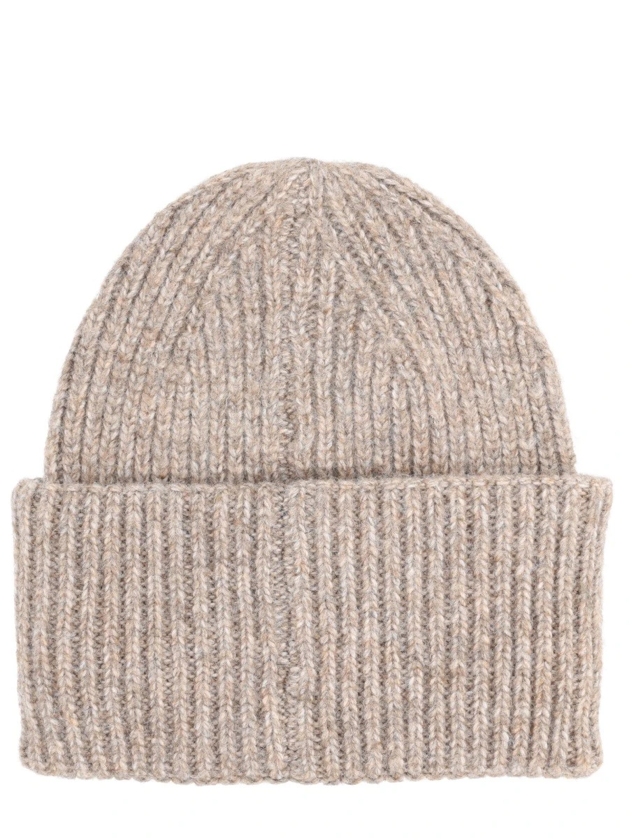 RIBBED BEANIE WITH LOGO.webp