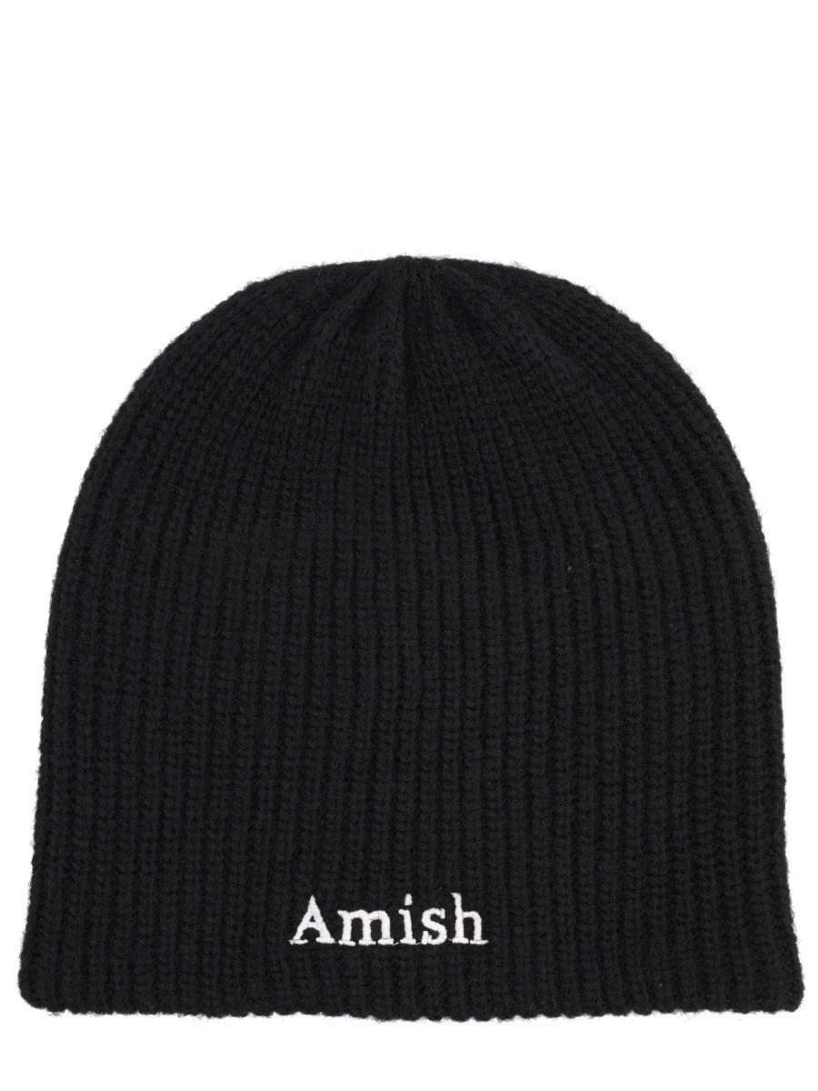 RIBBED BEANIE WITH LOGO.webp