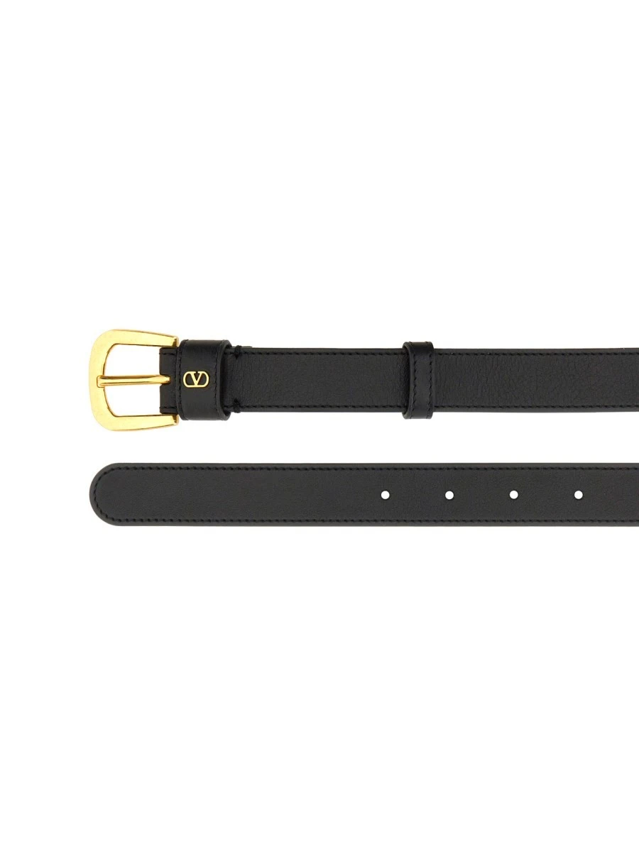 GLOSSY CALFSKIN "VLOGO SIGNATURE" BELT.webp