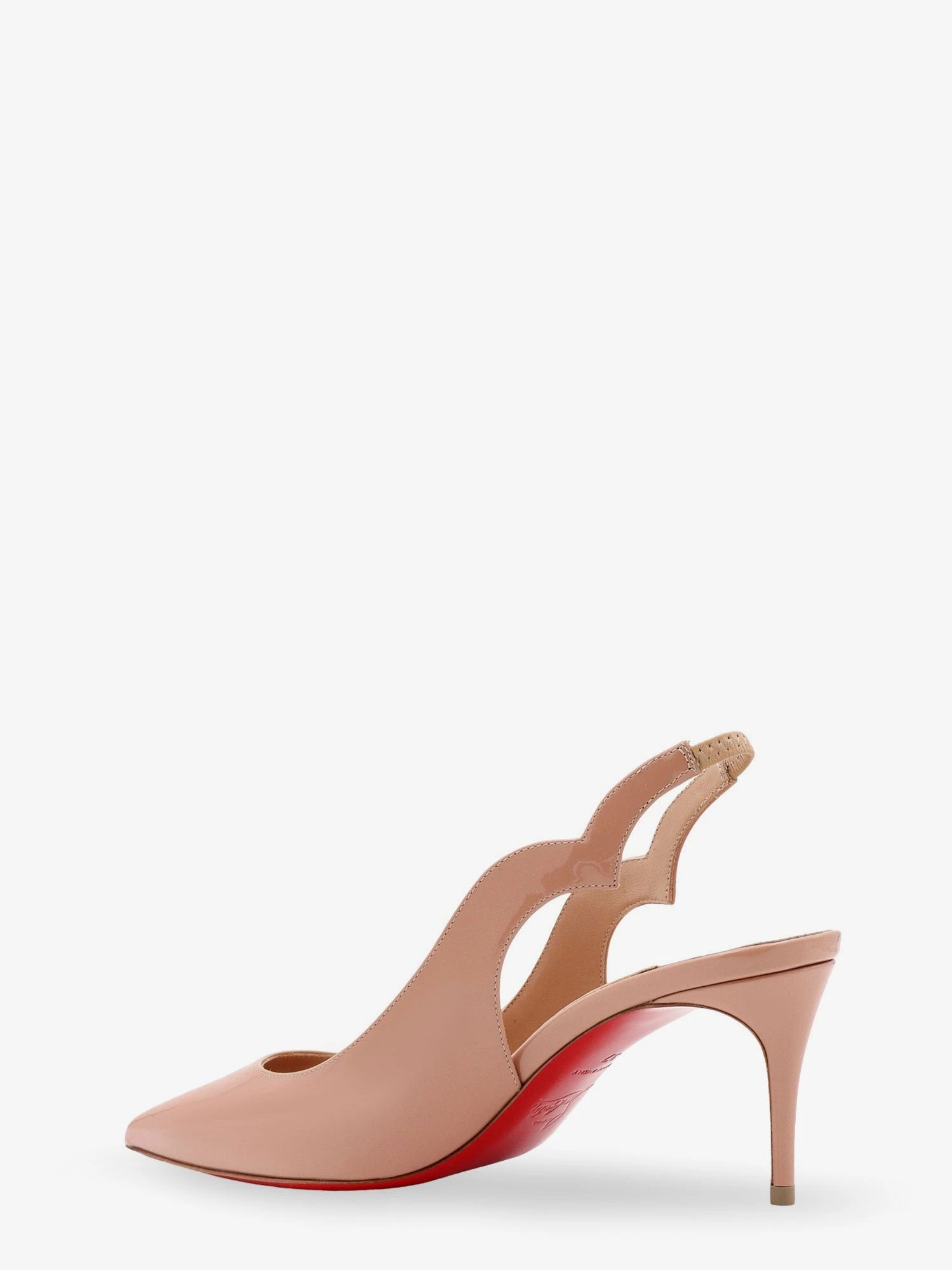 Hot Chick patent leather slingback décolleté.webp