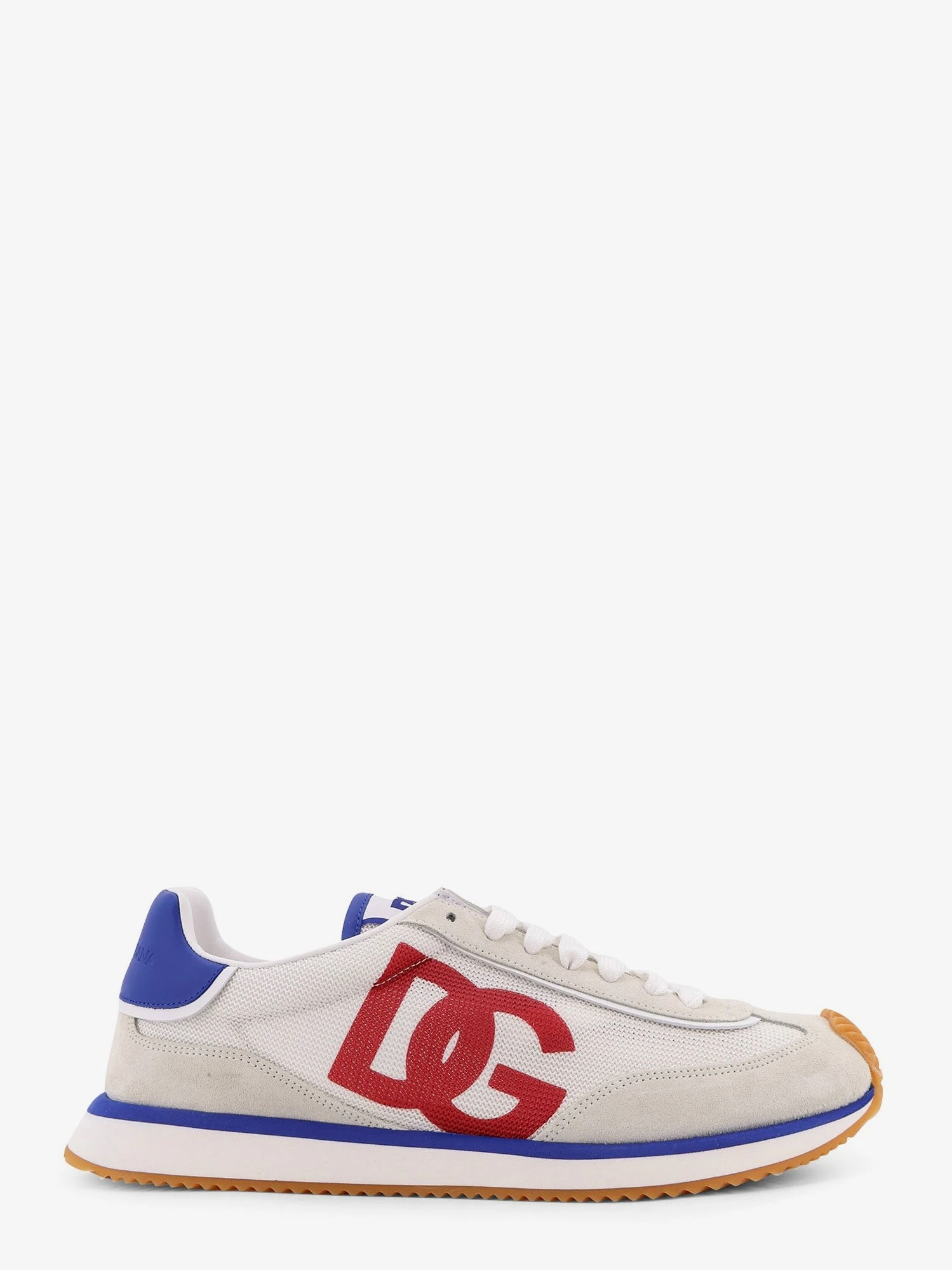 Leather sneakers with DG logo.webp