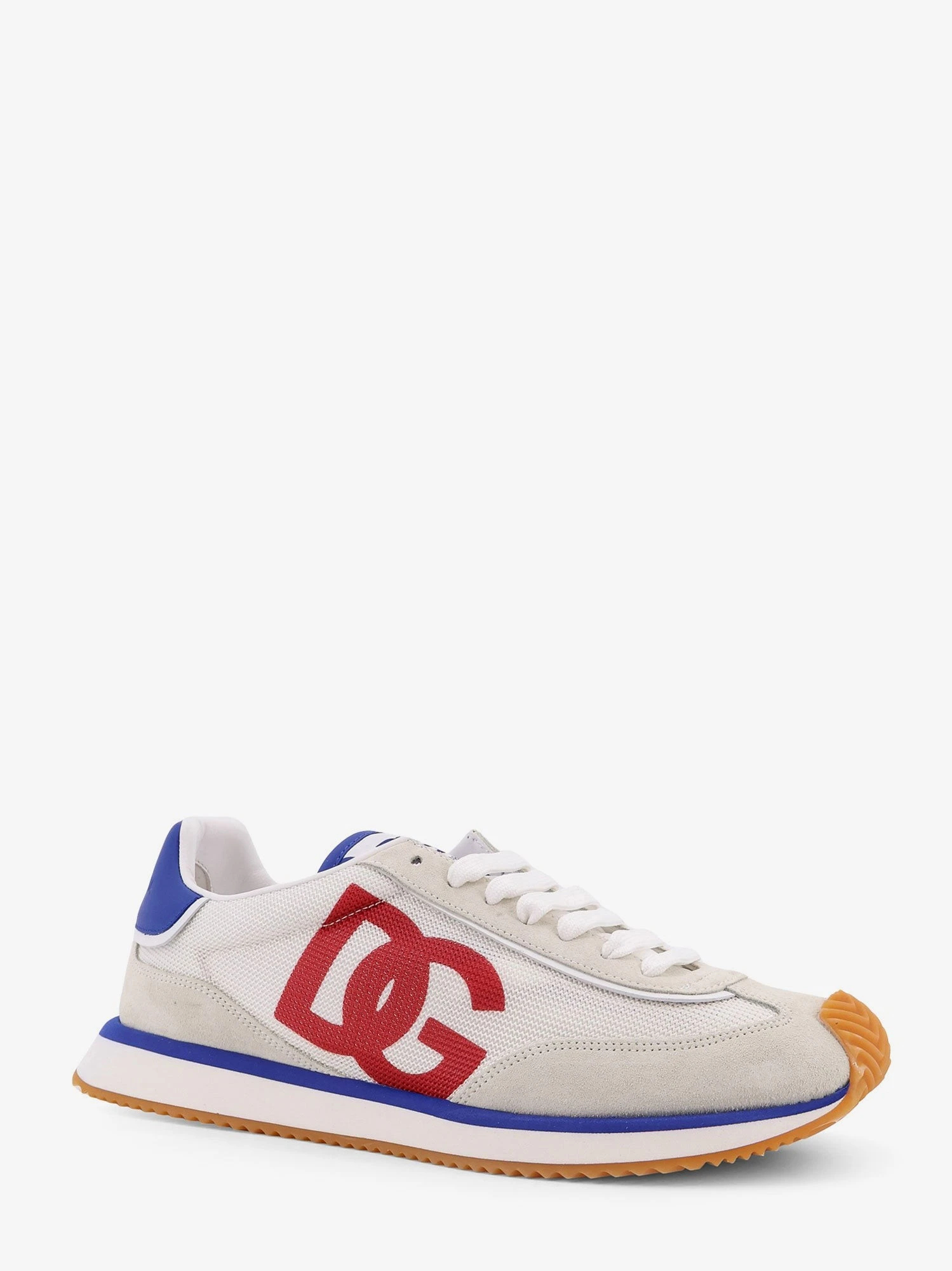 Leather sneakers with DG logo.webp