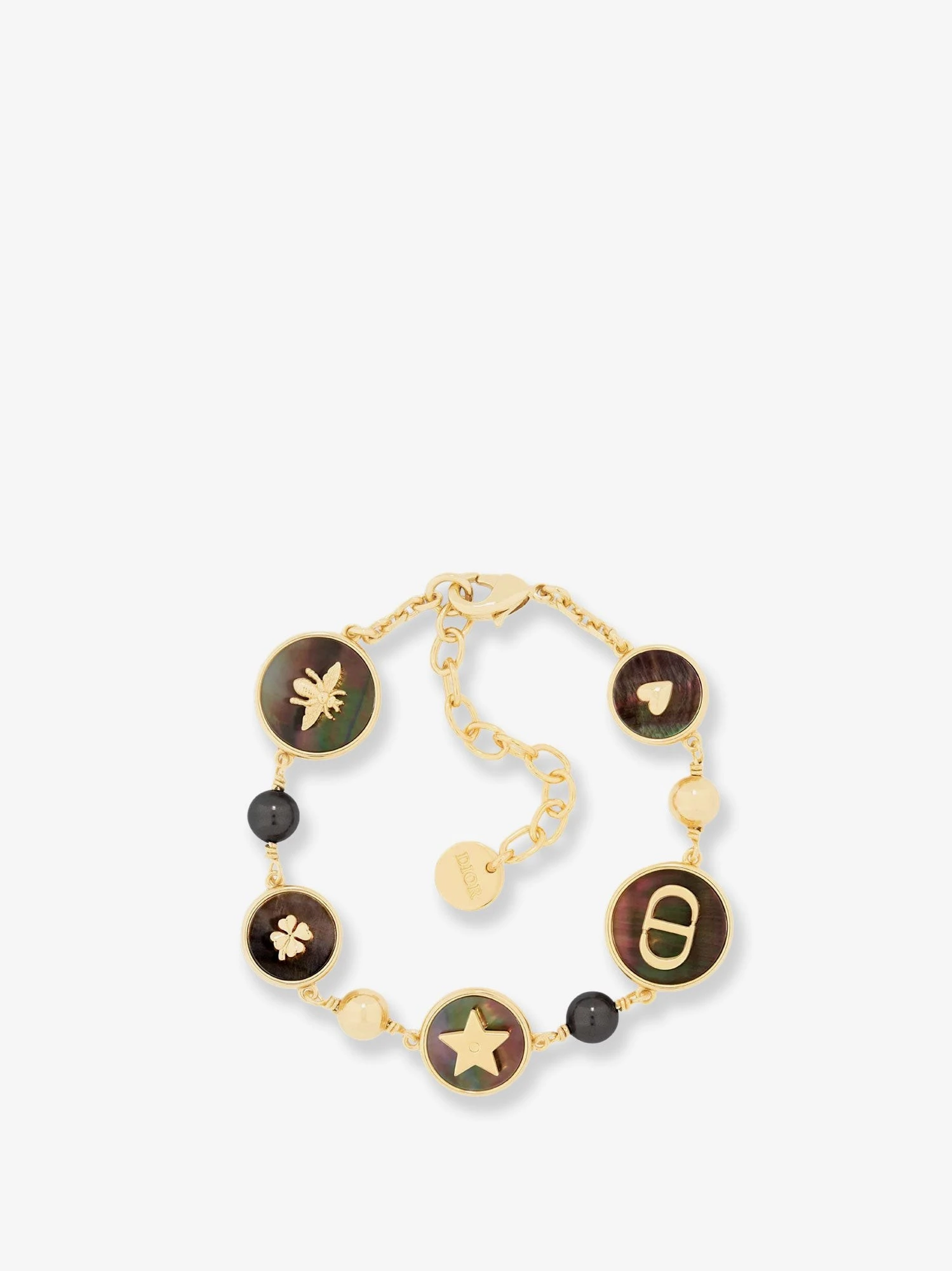D-Luck metal bracelet with gold finishes.webp
