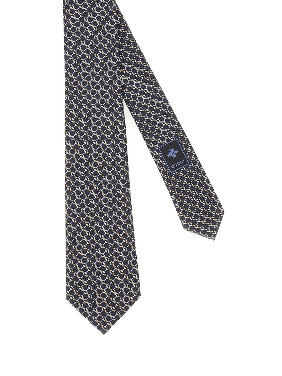 SILK JACQUARD TIE WITH CLAMP.webp