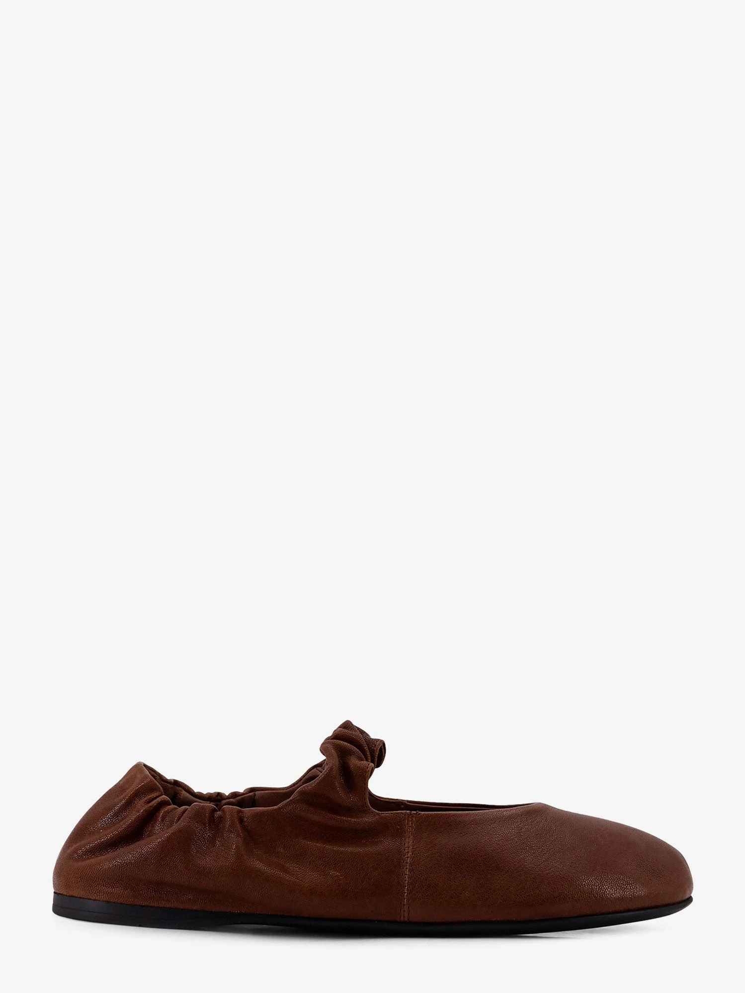 Ruches leather ballerinas.webp
