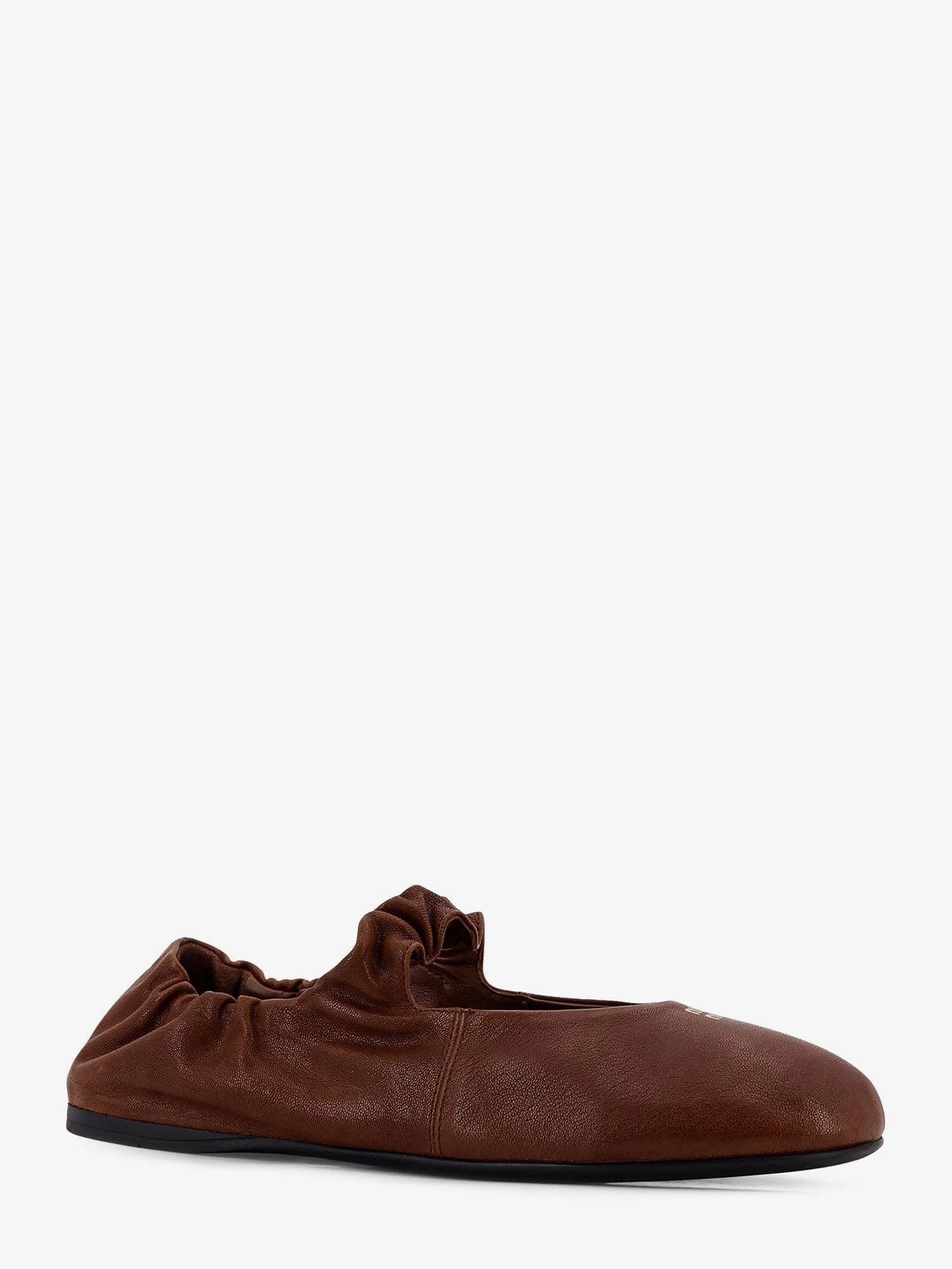 Ruches leather ballerinas.webp