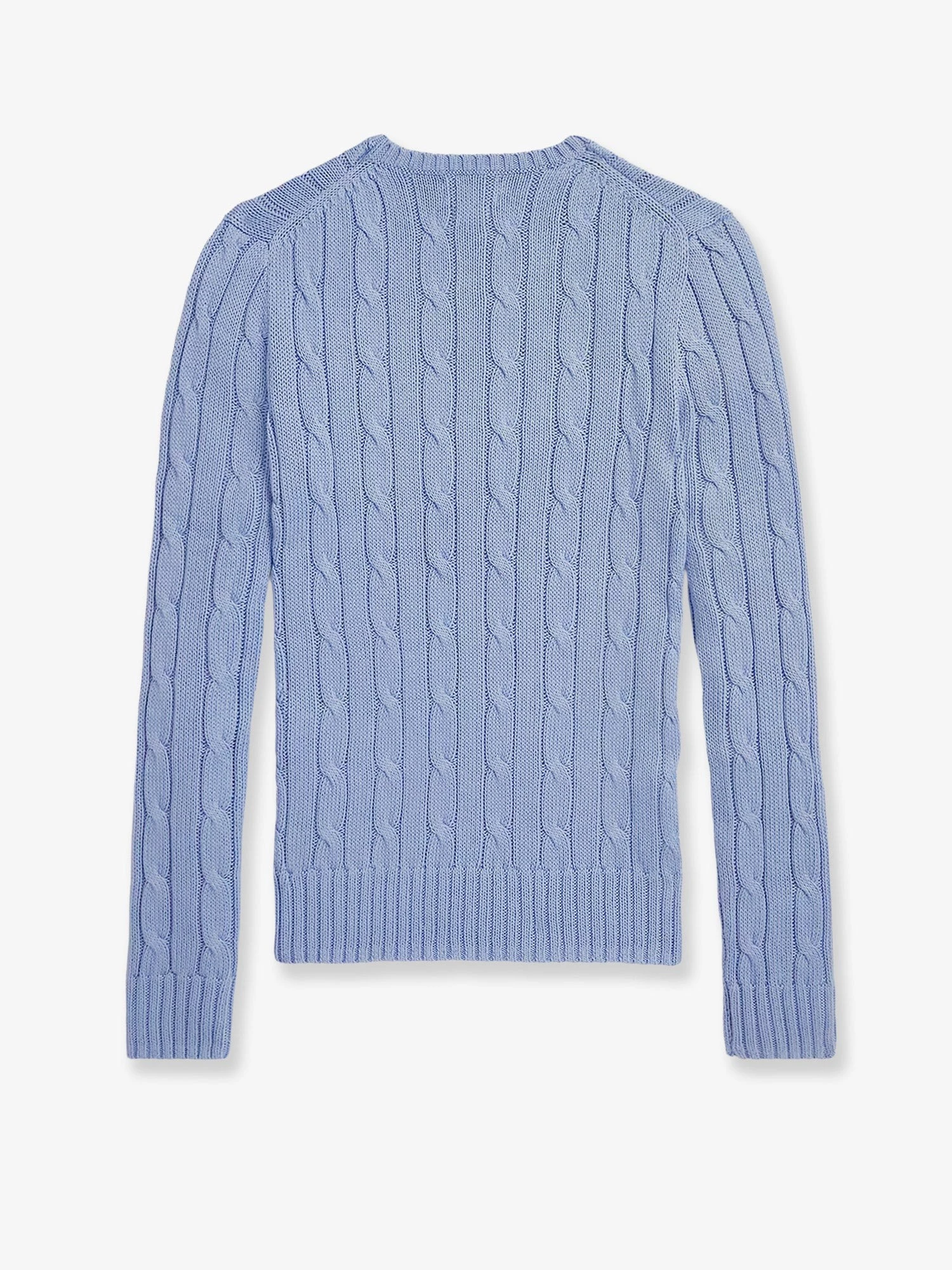 Cotton sweater with embroidered logo on the front.webp