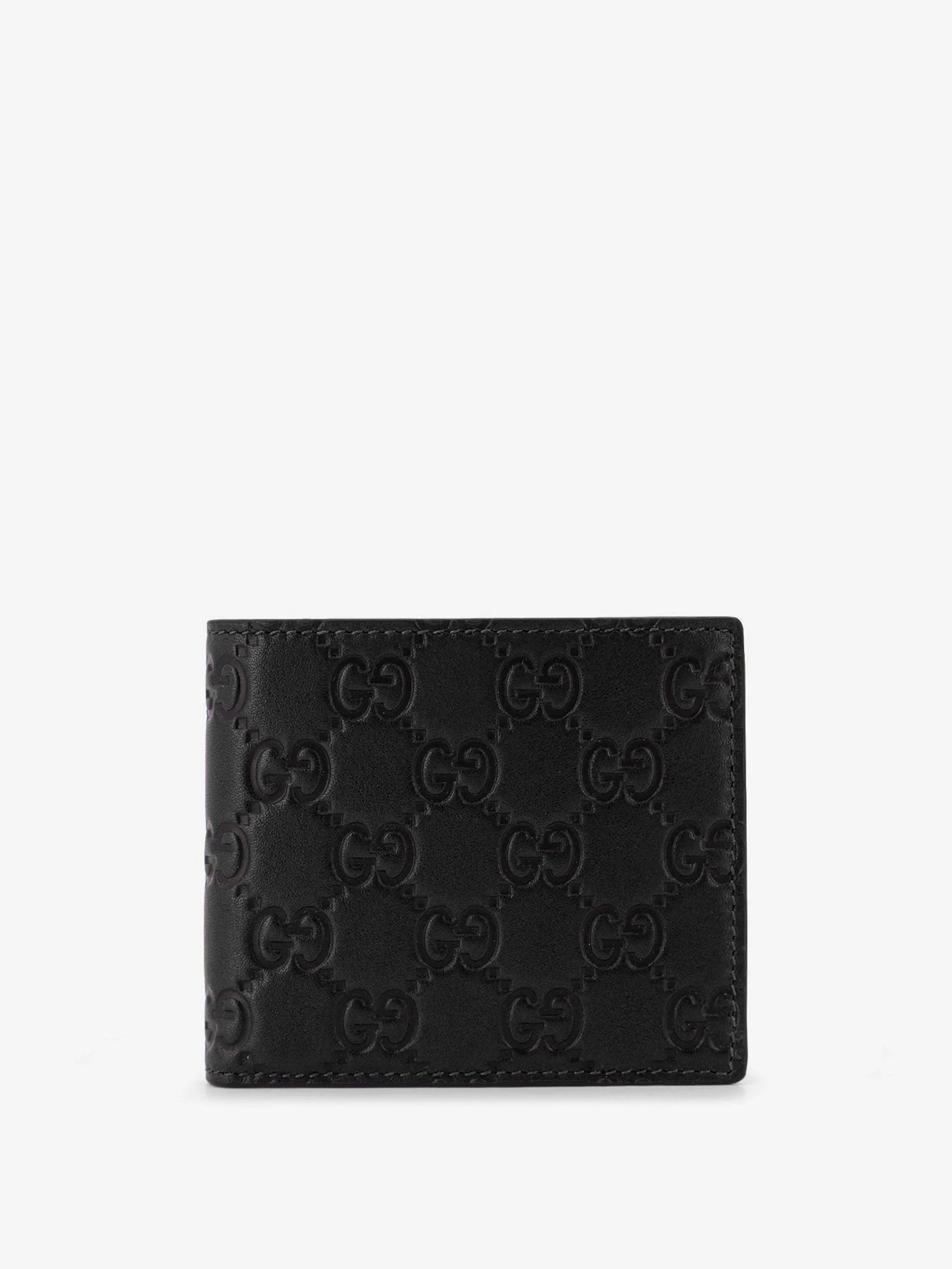 GG Emblem leather wallet with embossed GG logo.webp